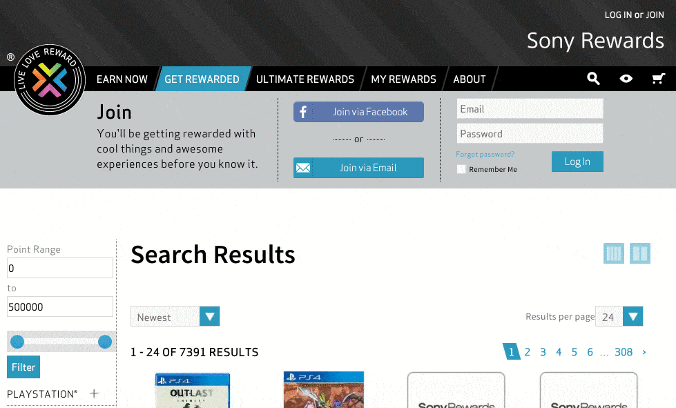 Rewards Case Study Sony Rewards